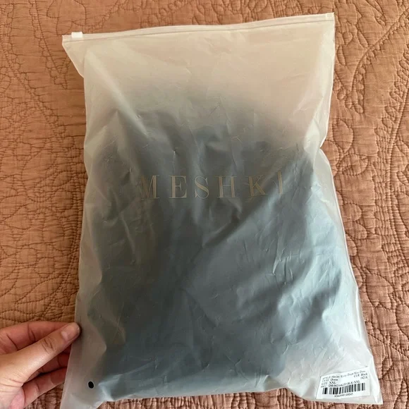 Meshki Black Open-Back Maxi Dress - Picture 7 of 7